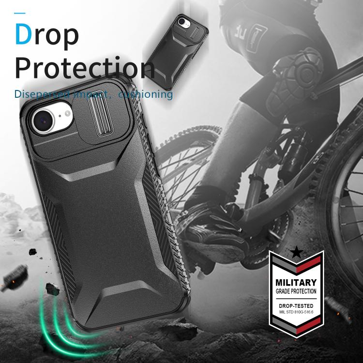 For iPhone 17e / 16e Sliding Camshield Phone Case