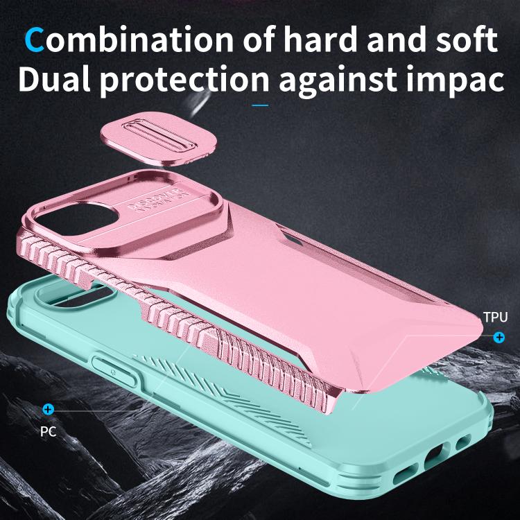 For iPhone 17e / 16e Sliding Camshield Phone Case