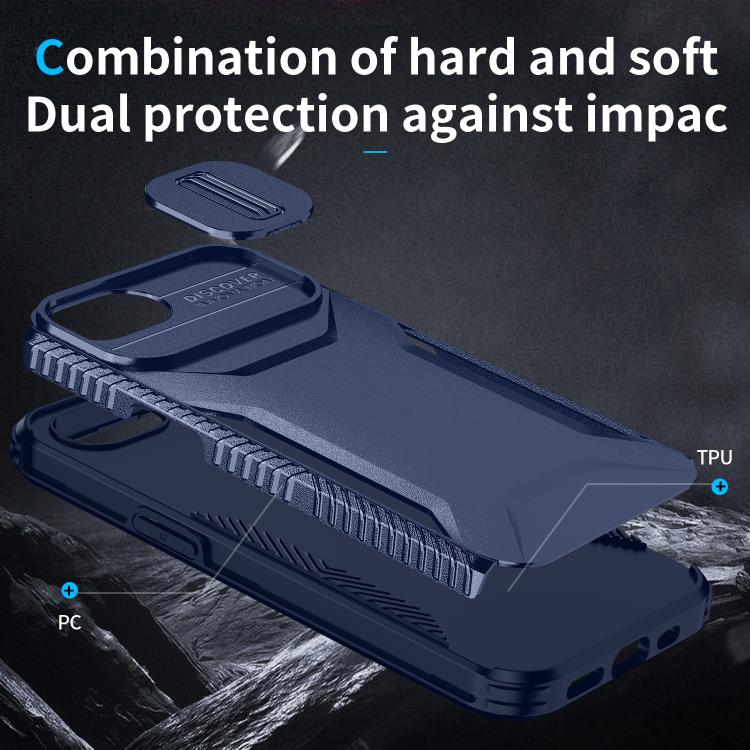 For iPhone 17e / 16e Sliding Camshield Phone Case