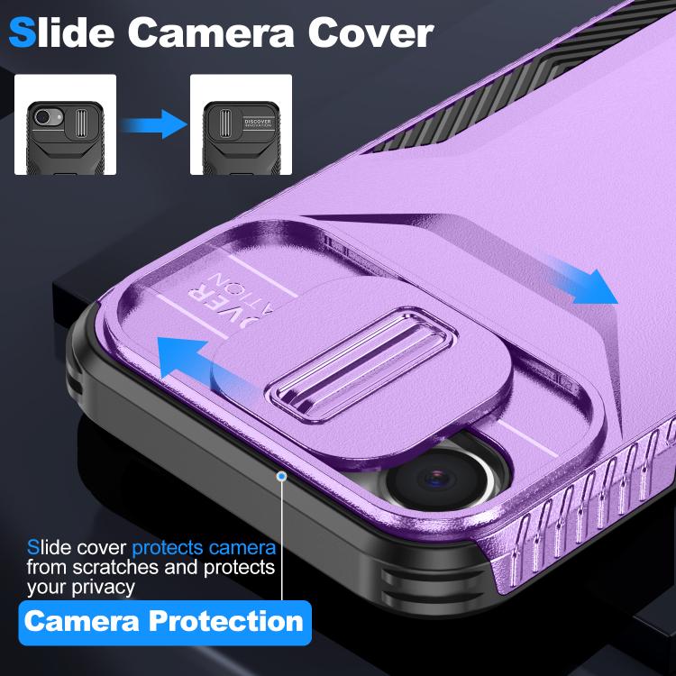 For iPhone 17e / 16e Sliding Camshield Phone Case