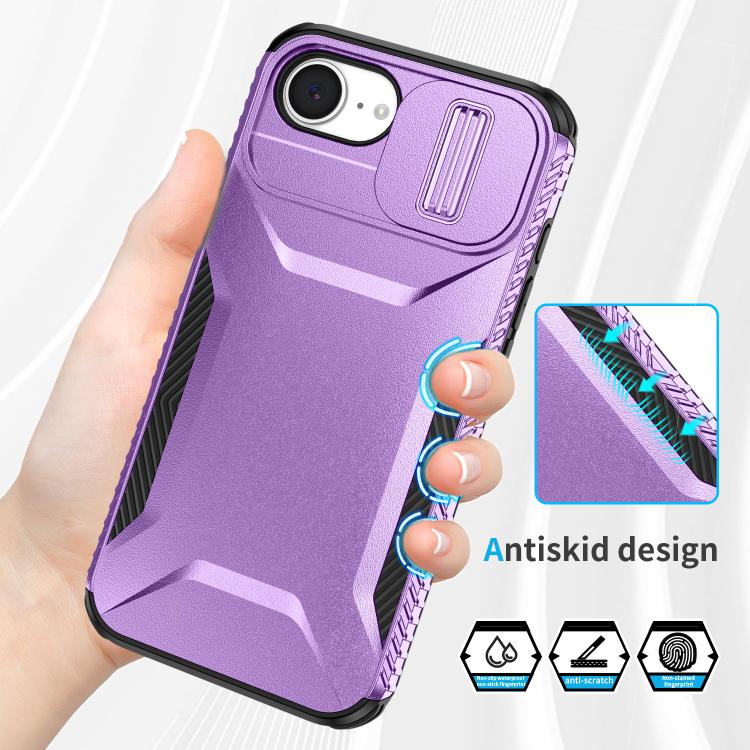For iPhone 17e / 16e Sliding Camshield Phone Case