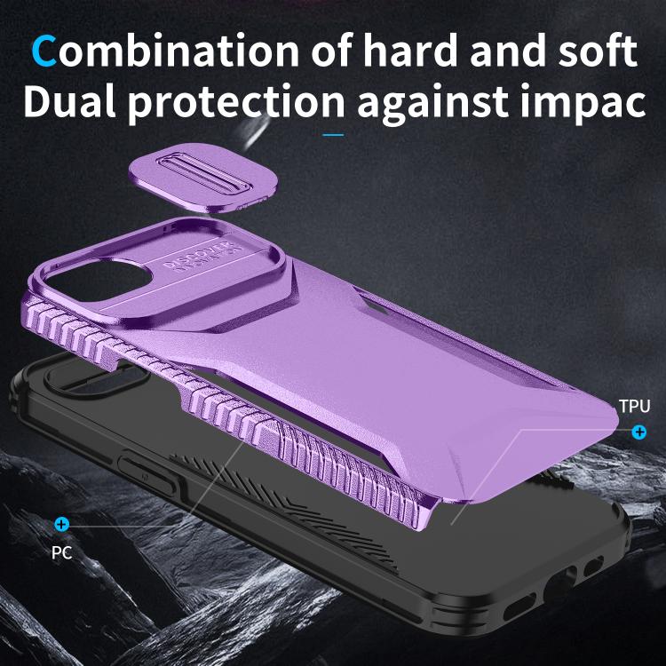 For iPhone 17e / 16e Sliding Camshield Phone Case