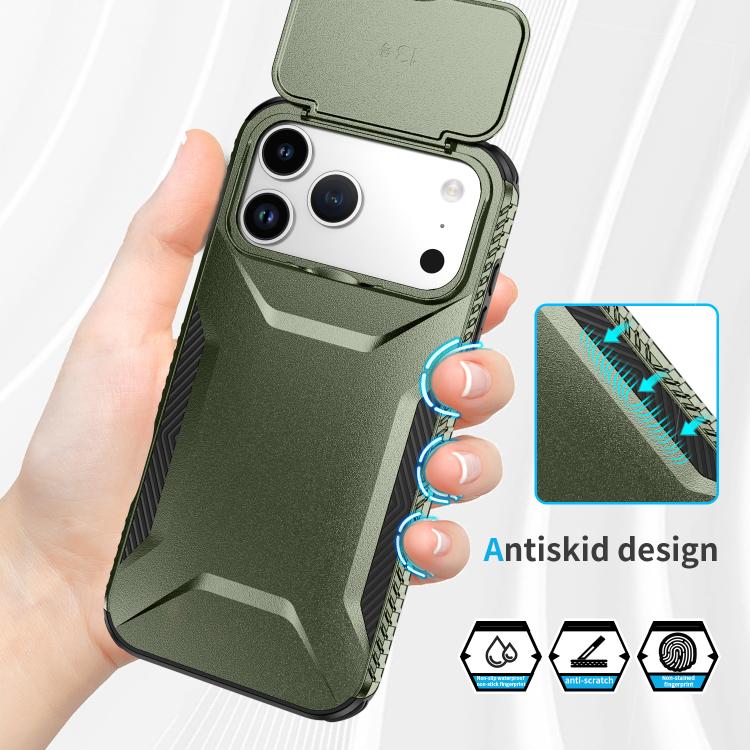 For iPhone 17 Pro Max Sliding Camshield Phone Case