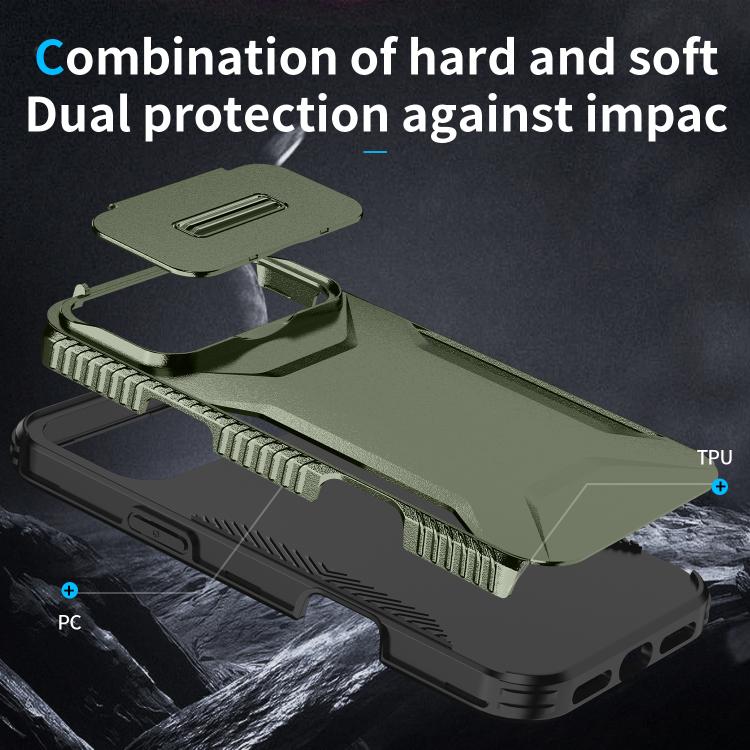For iPhone 17 Pro Max Sliding Camshield Phone Case