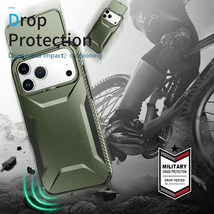 For iPhone 17 Pro Max Sliding Camshield Phone Case