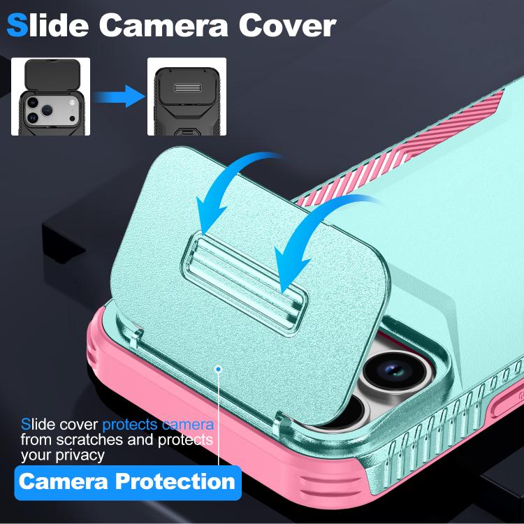 For iPhone 17 Pro Max Sliding Camshield Phone Case