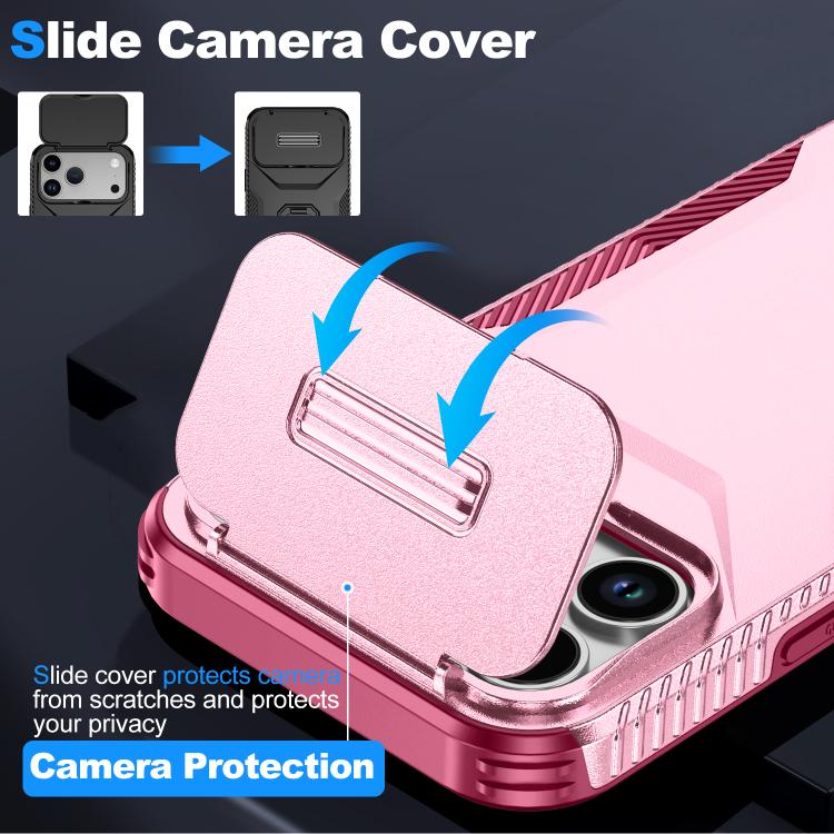 For iPhone 17 Pro Max Sliding Camshield Phone Case