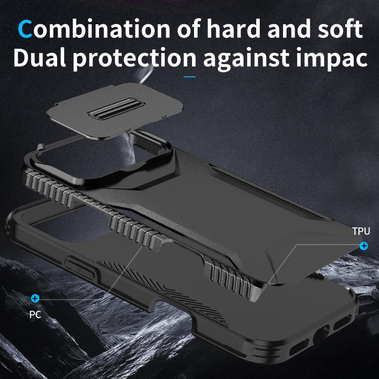 For iPhone 17 Pro Max Sliding Camshield Phone Case