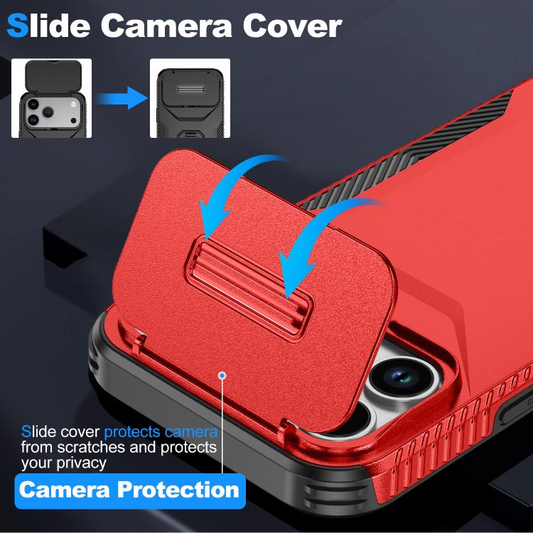 For iPhone 17 Pro Max Sliding Camshield Phone Case