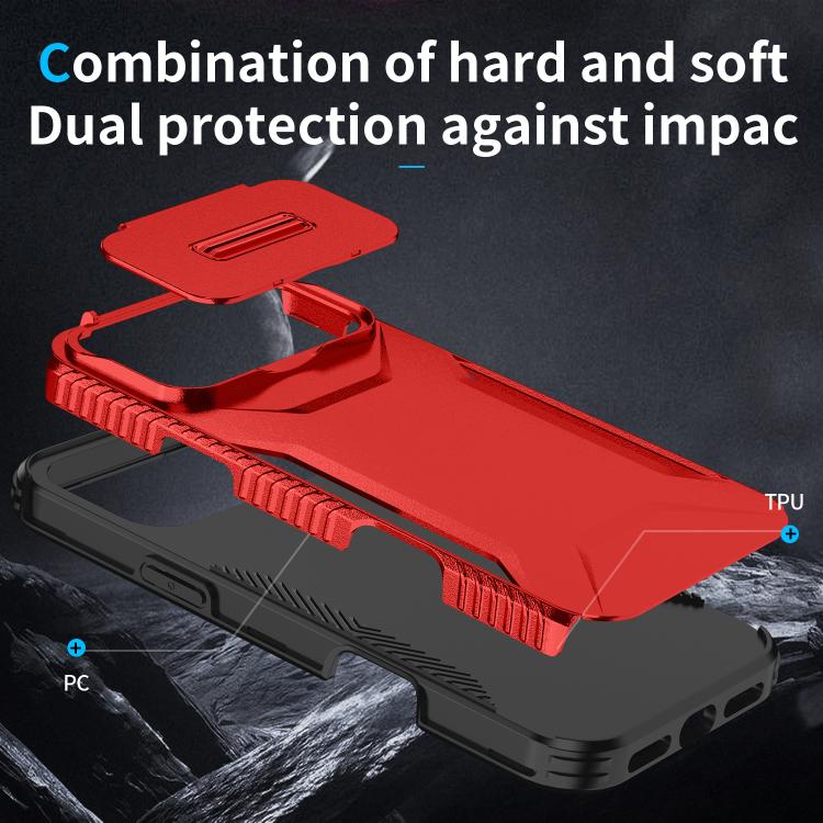 For iPhone 17 Pro Max Sliding Camshield Phone Case