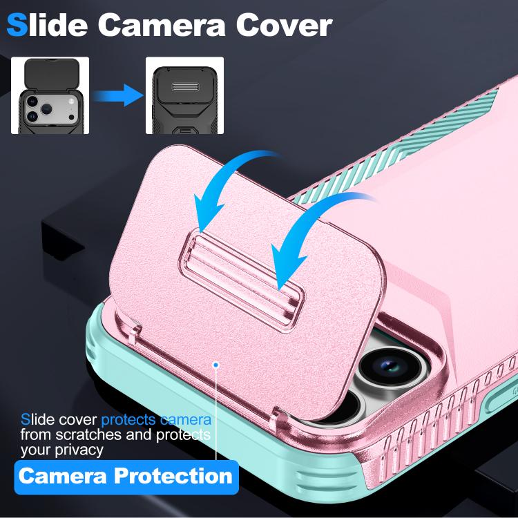 For iPhone 17 Pro Max Sliding Camshield Phone Case