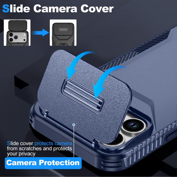 For iPhone 17 Pro Max Sliding Camshield Phone Case