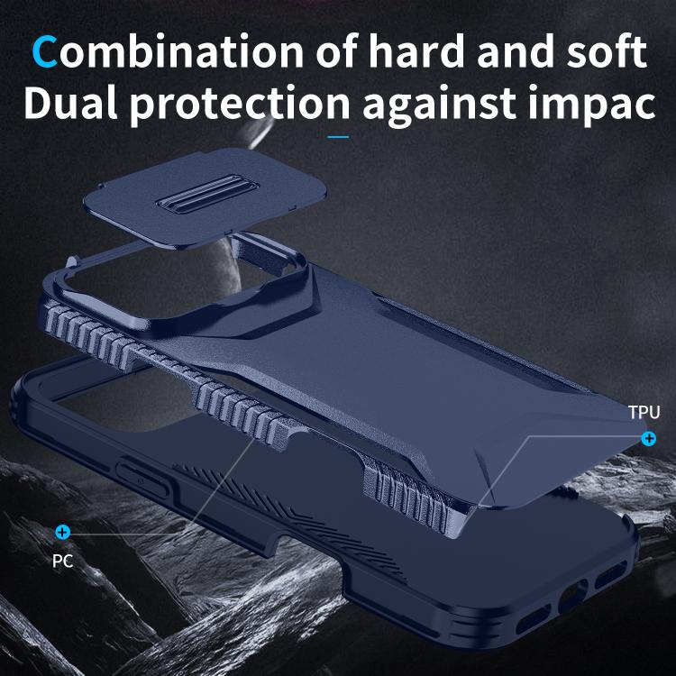 For iPhone 17 Pro Max Sliding Camshield Phone Case