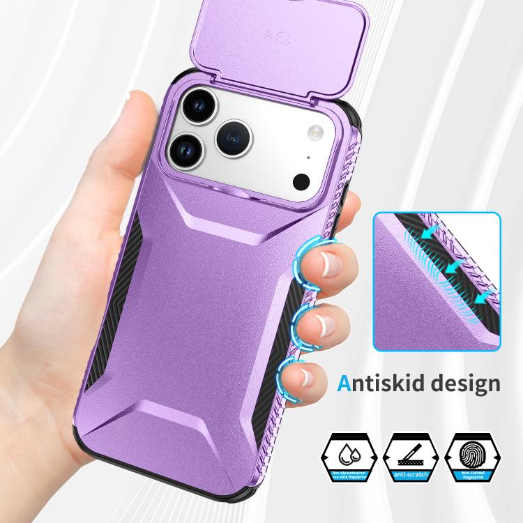 For iPhone 17 Pro Max Sliding Camshield Phone Case