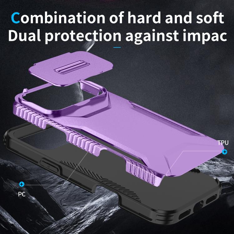 For iPhone 17 Pro Max Sliding Camshield Phone Case