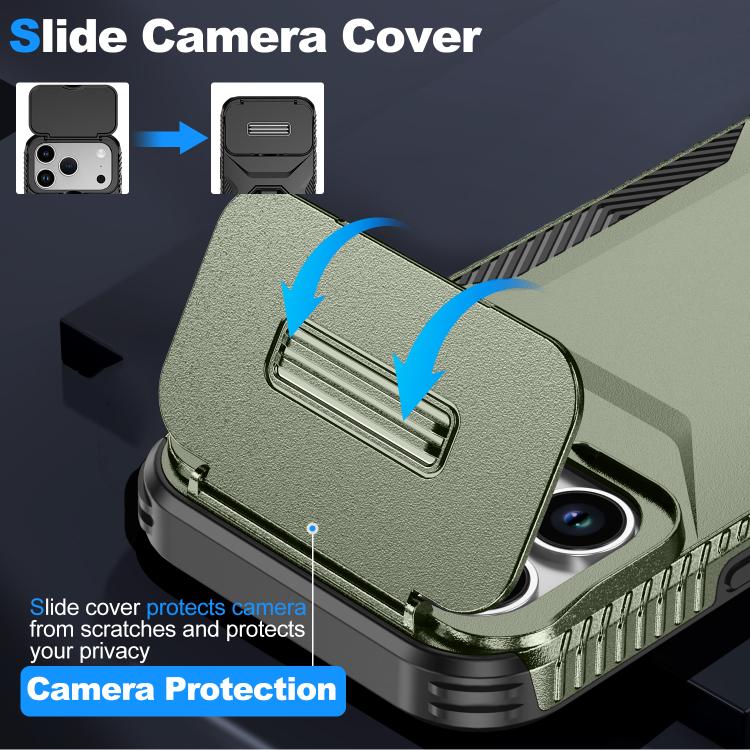 For iPhone 17 Pro Sliding Camshield Phone Case