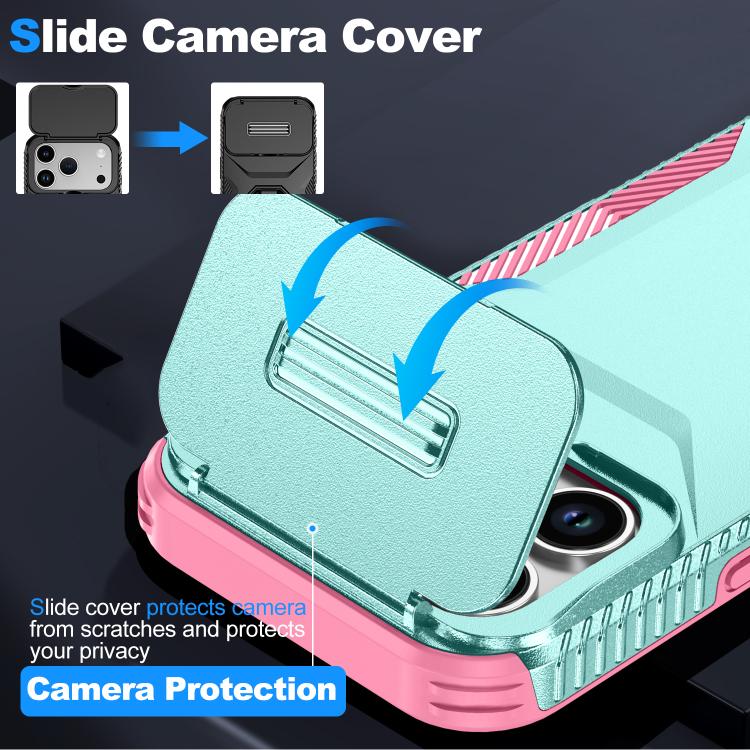 For iPhone 17 Pro Sliding Camshield Phone Case