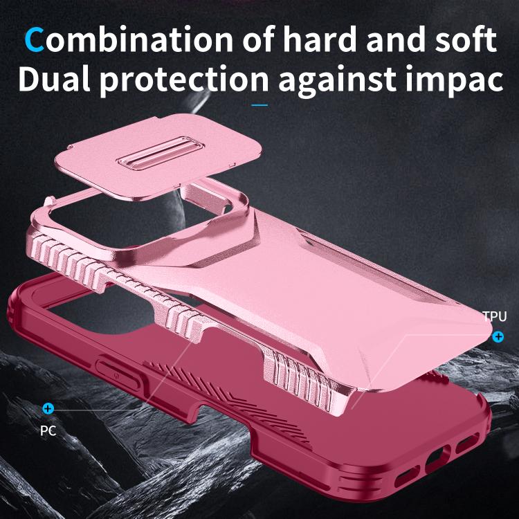 For iPhone 17 Pro Sliding Camshield Phone Case