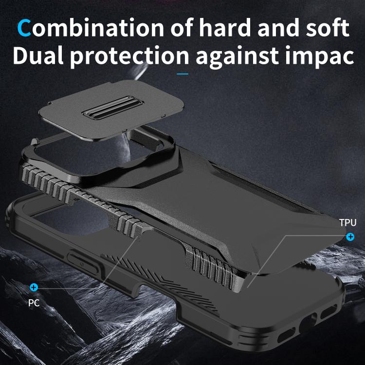 For iPhone 17 Pro Sliding Camshield Phone Case