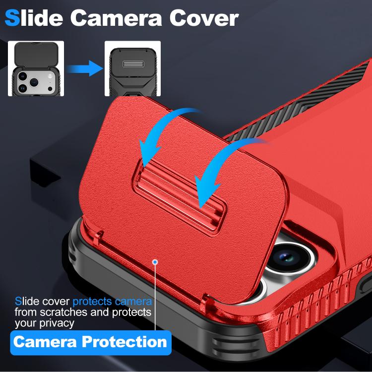 For iPhone 17 Pro Sliding Camshield Phone Case