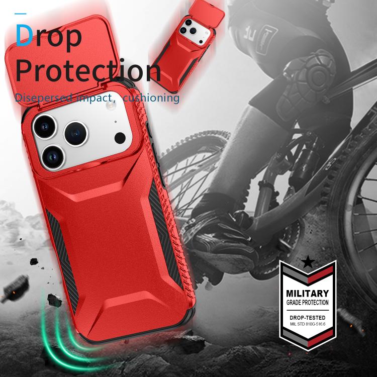 For iPhone 17 Pro Sliding Camshield Phone Case
