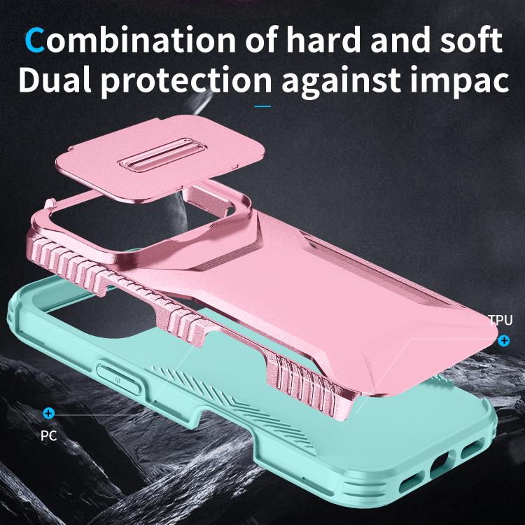 For iPhone 17 Pro Sliding Camshield Phone Case