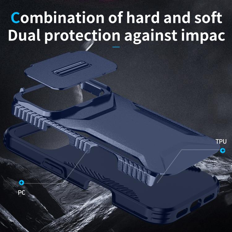 For iPhone 17 Pro Sliding Camshield Phone Case