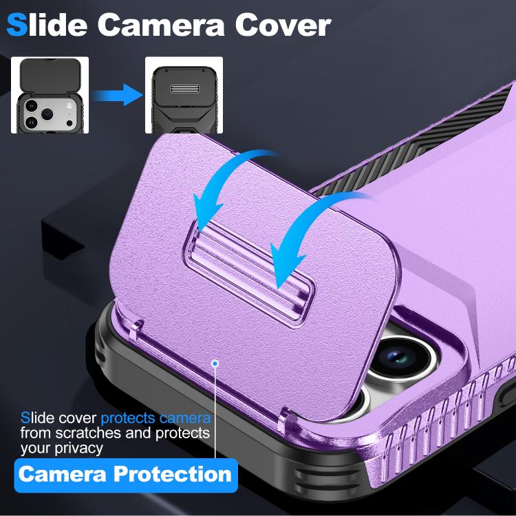For iPhone 17 Pro Sliding Camshield Phone Case