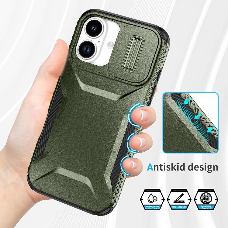 For iPhone 17 Sliding Camshield Phone Case
