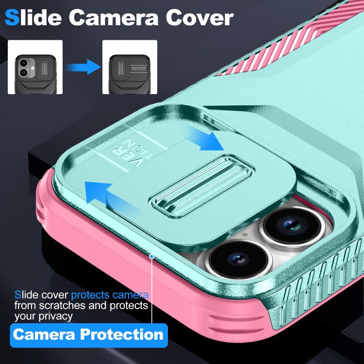 For iPhone 17 Sliding Camshield Phone Case