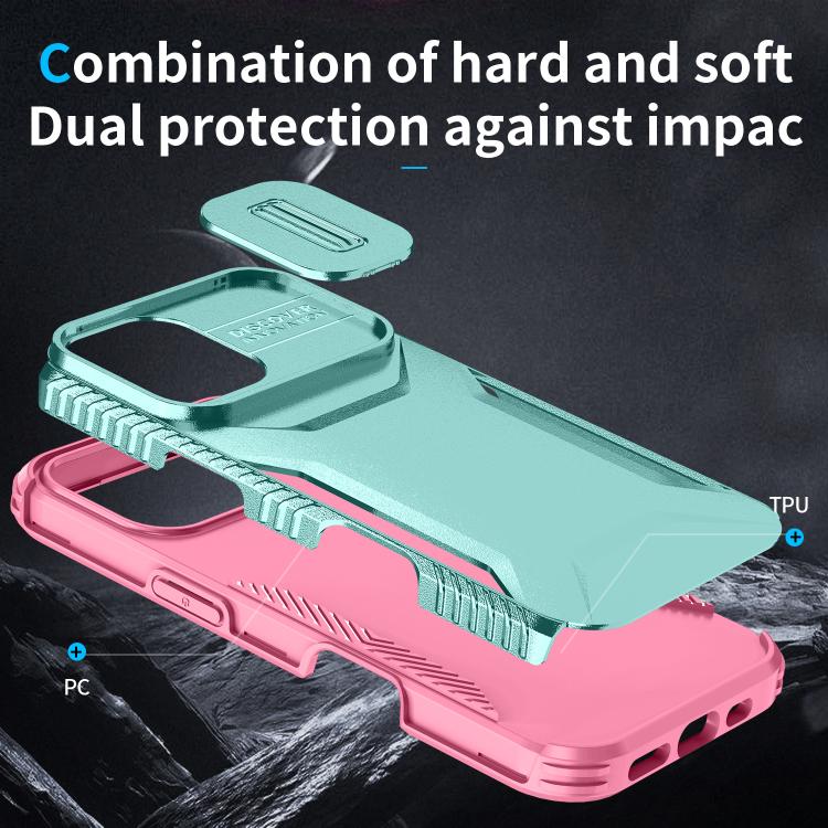For iPhone 17 Sliding Camshield Phone Case