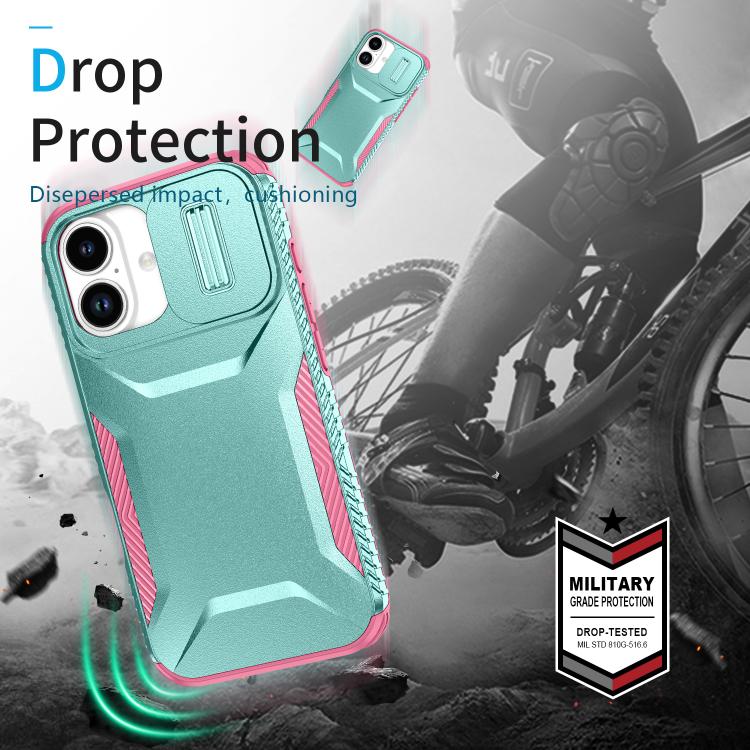For iPhone 17 Sliding Camshield Phone Case