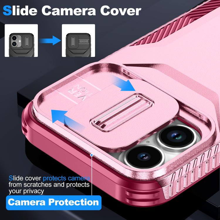 For iPhone 17 Sliding Camshield Phone Case
