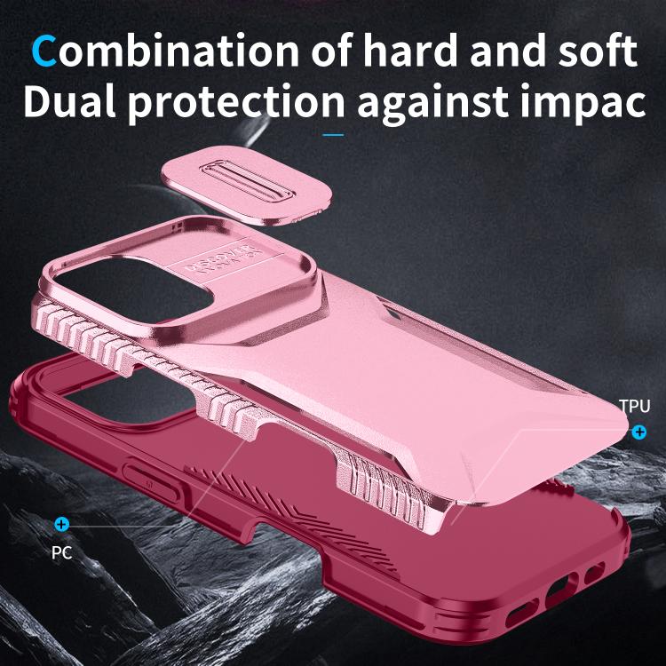 For iPhone 17 Sliding Camshield Phone Case