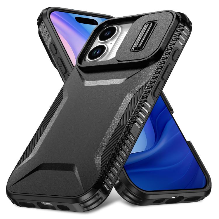 For iPhone 17 Sliding Camshield Phone Case