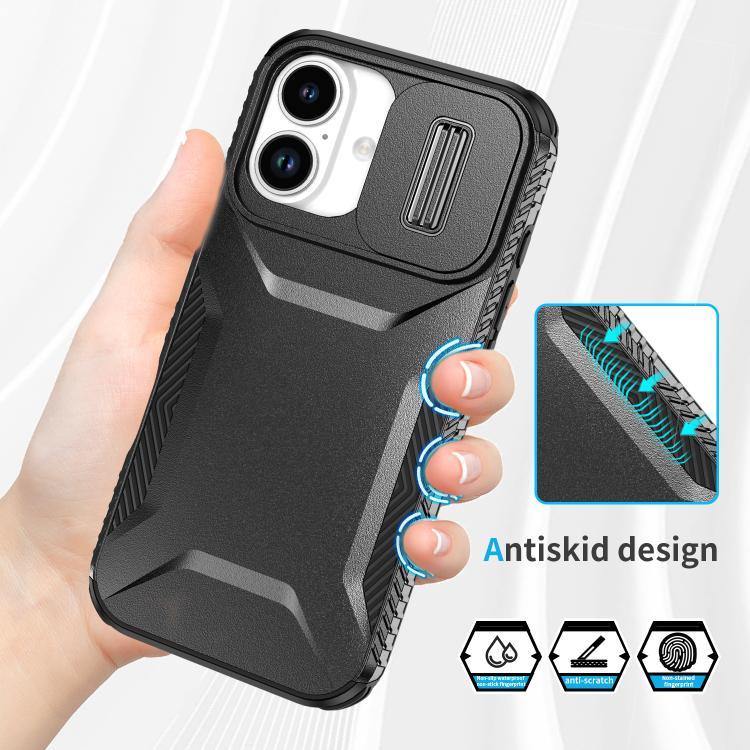 For iPhone 17 Sliding Camshield Phone Case