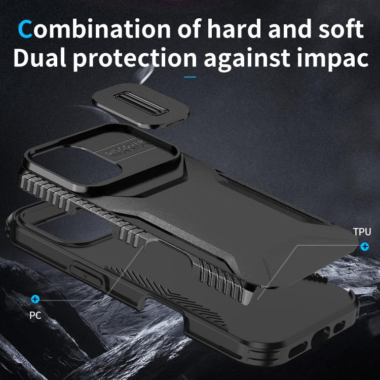 For iPhone 17 Sliding Camshield Phone Case
