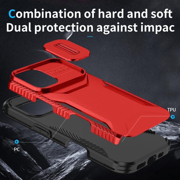 For iPhone 17 Sliding Camshield Phone Case