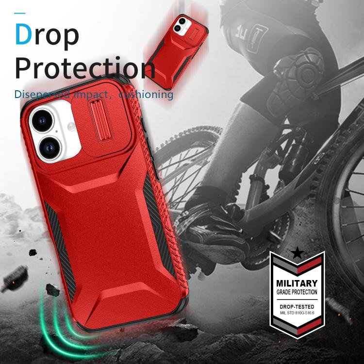 For iPhone 17 Sliding Camshield Phone Case