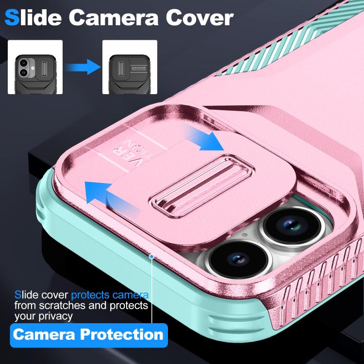 For iPhone 17 Sliding Camshield Phone Case