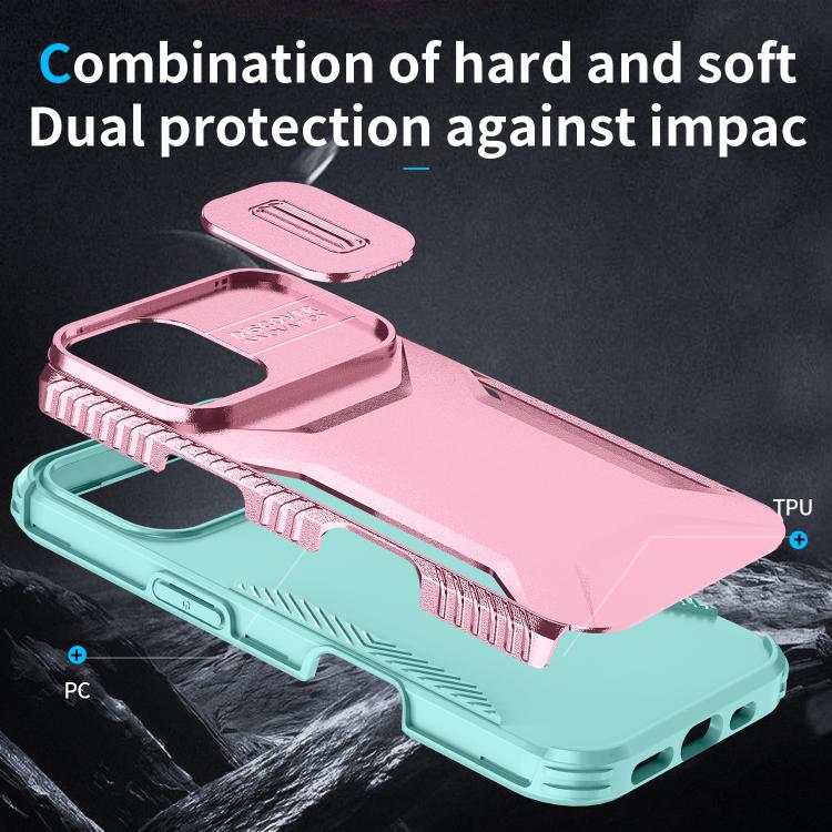 For iPhone 17 Sliding Camshield Phone Case