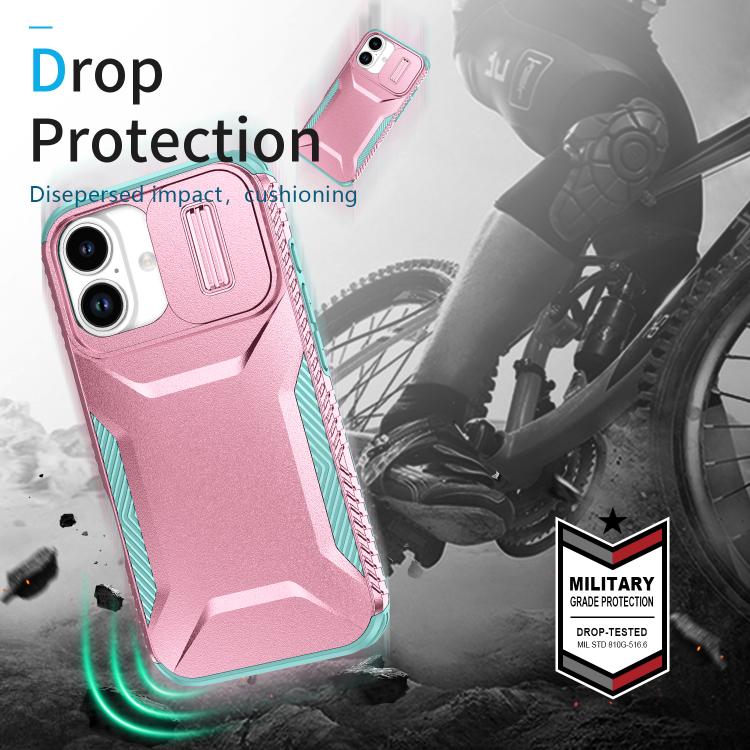 For iPhone 17 Sliding Camshield Phone Case