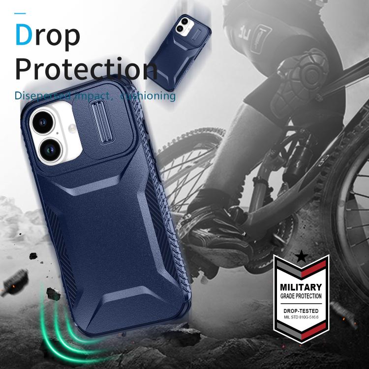 For iPhone 17 Sliding Camshield Phone Case