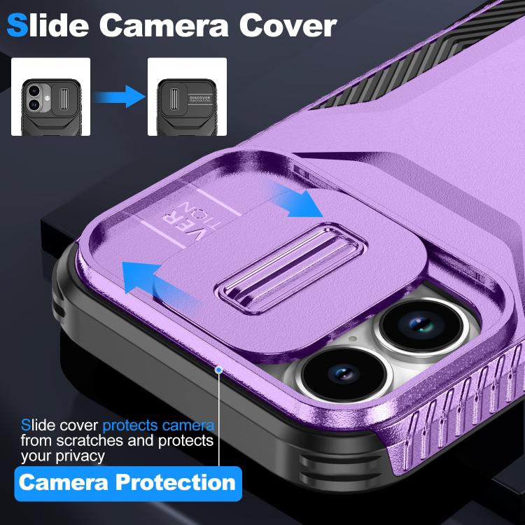 For iPhone 17 Sliding Camshield Phone Case