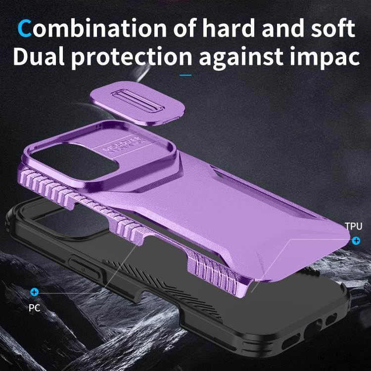 For iPhone 17 Sliding Camshield Phone Case