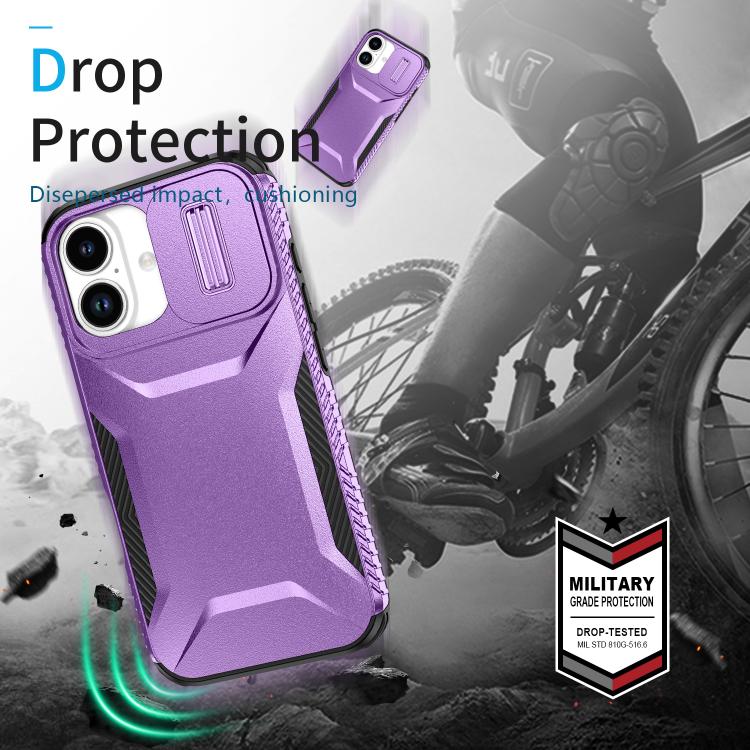 For iPhone 17 Sliding Camshield Phone Case