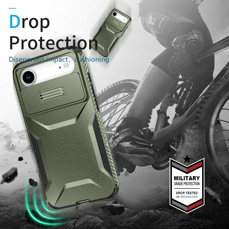 For iPhone Air Sliding Camshield Phone Case