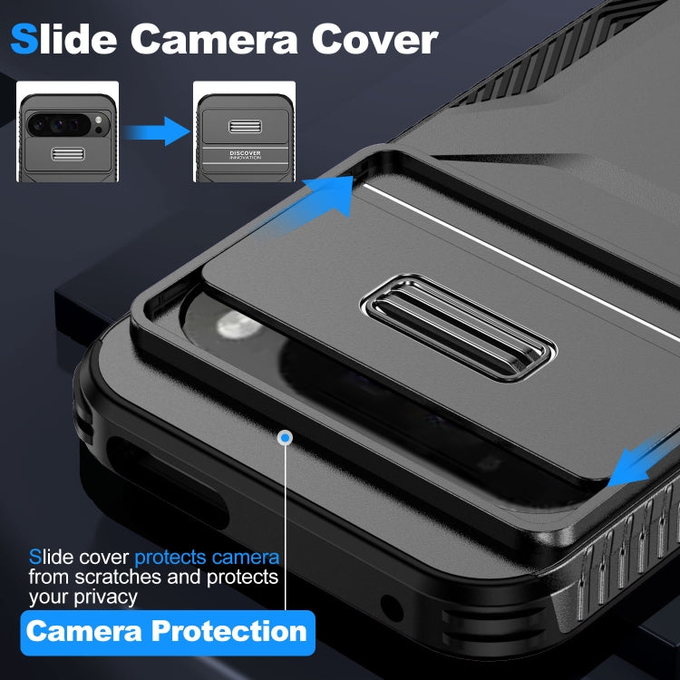 For Google Pixel 10 Pro XL / 9 Pro XL Sliding Camshield Phone Case