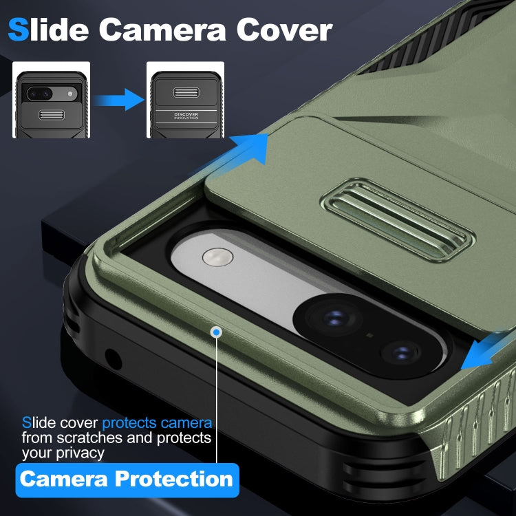 For Google Pixel 8a Sliding Camshield Phone Case