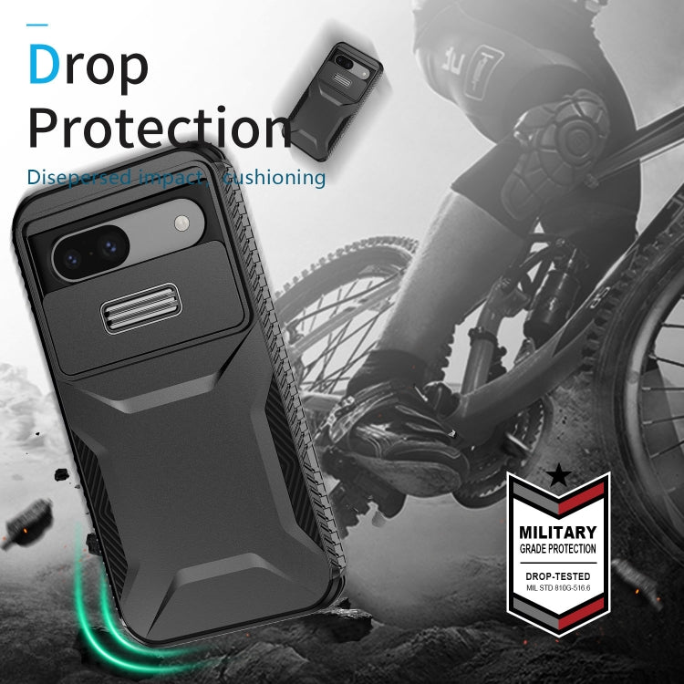 For Google Pixel 8a Sliding Camshield Phone Case